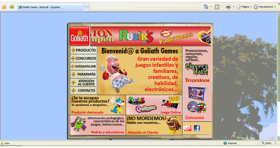 Buscador, formularios, promociones, newsletter realizada con phpList