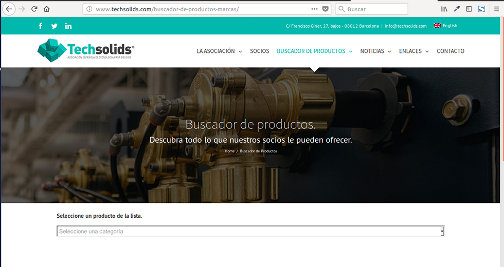 Microsite socios Techsolids